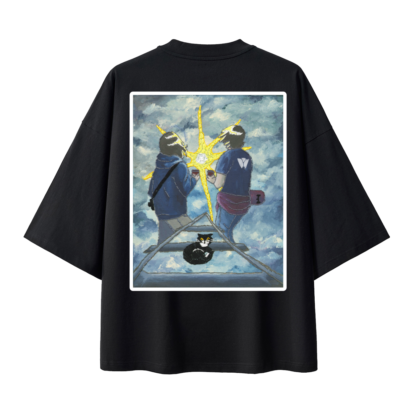 SILVER DRIVE - OVERSIZED TEE