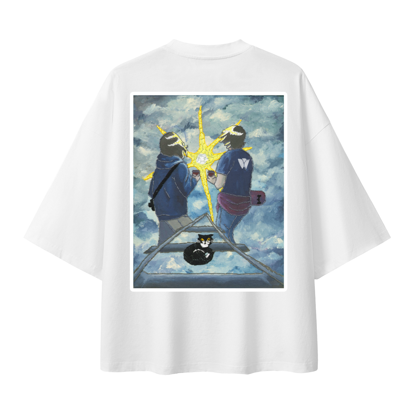 SILVER DRIVE - OVERSIZED TEE
